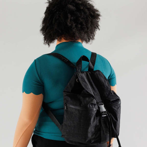 BAGGU Sport Backpack Black Garmentory