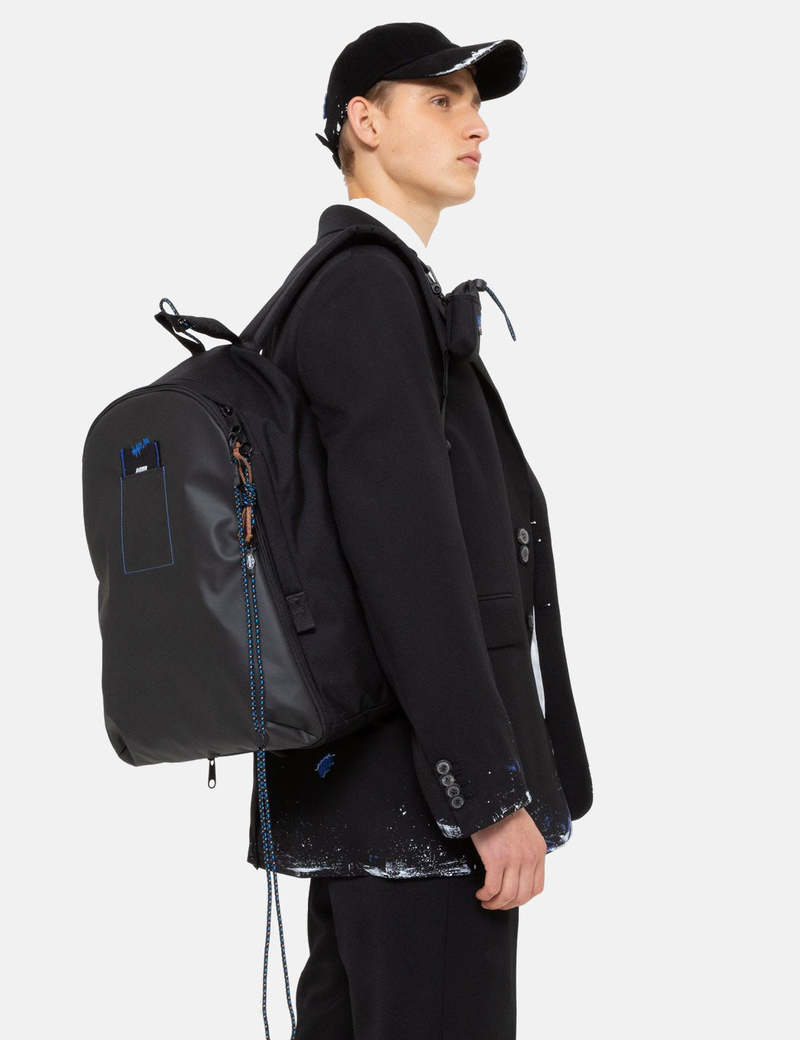 【Ader Error x Eastpak】 Pak’r Backpack Black Eastpak X Ader Error Men's Pak'R Backpack - Black | Coggles