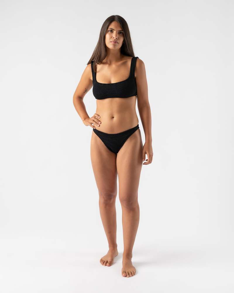 Hunza G Xandra Bikini - Black | Garmentory