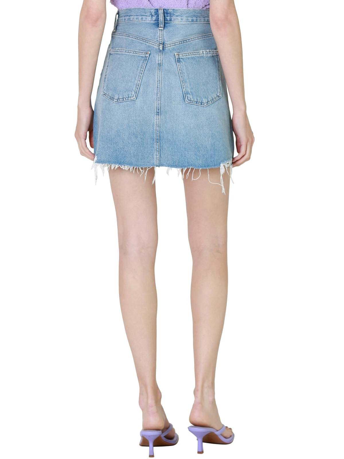 AGOLDE Criss Cross Skirt - Symbol | Garmentory