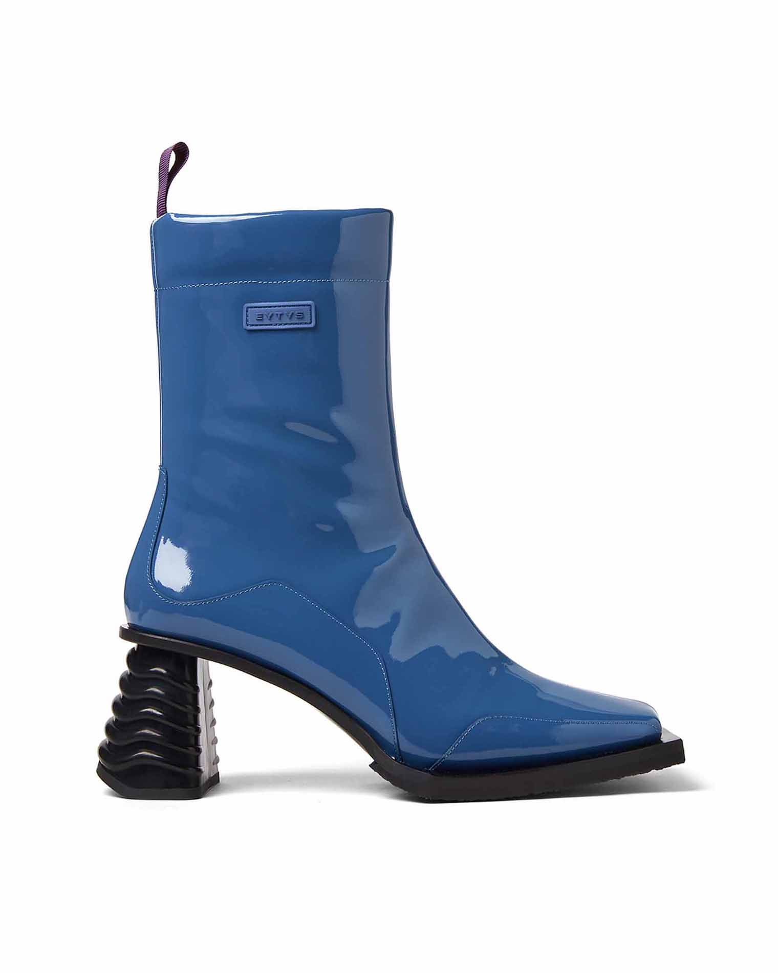 最終値下げ Eytys gaia boots 41 Eytys Gaia Leather Boots - Blue | Garmentory