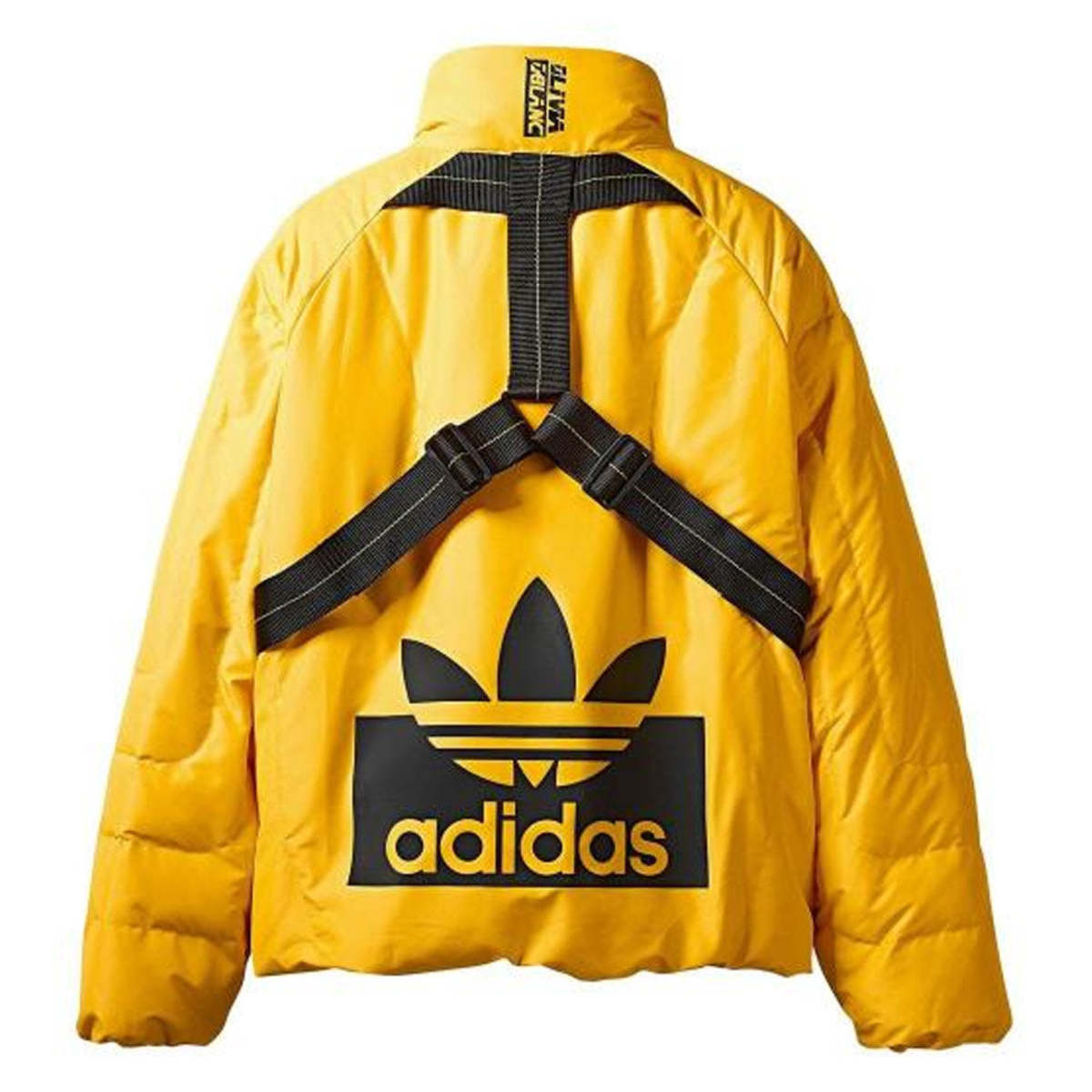 Adidas X Olivia Leblanc Staple Jacket - Bold Gold - Image 2 of 2