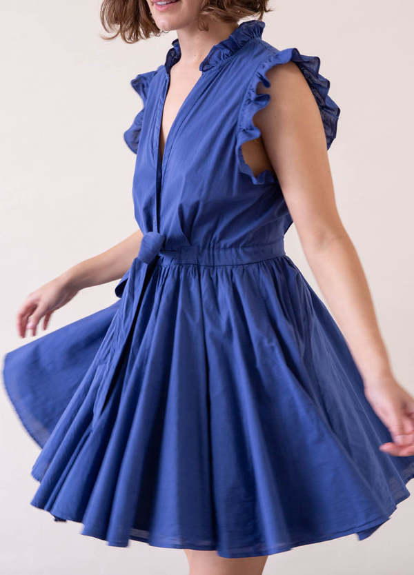 knee length dresses for ladies Lena Bow Mini Dress  Rebecca Vallance