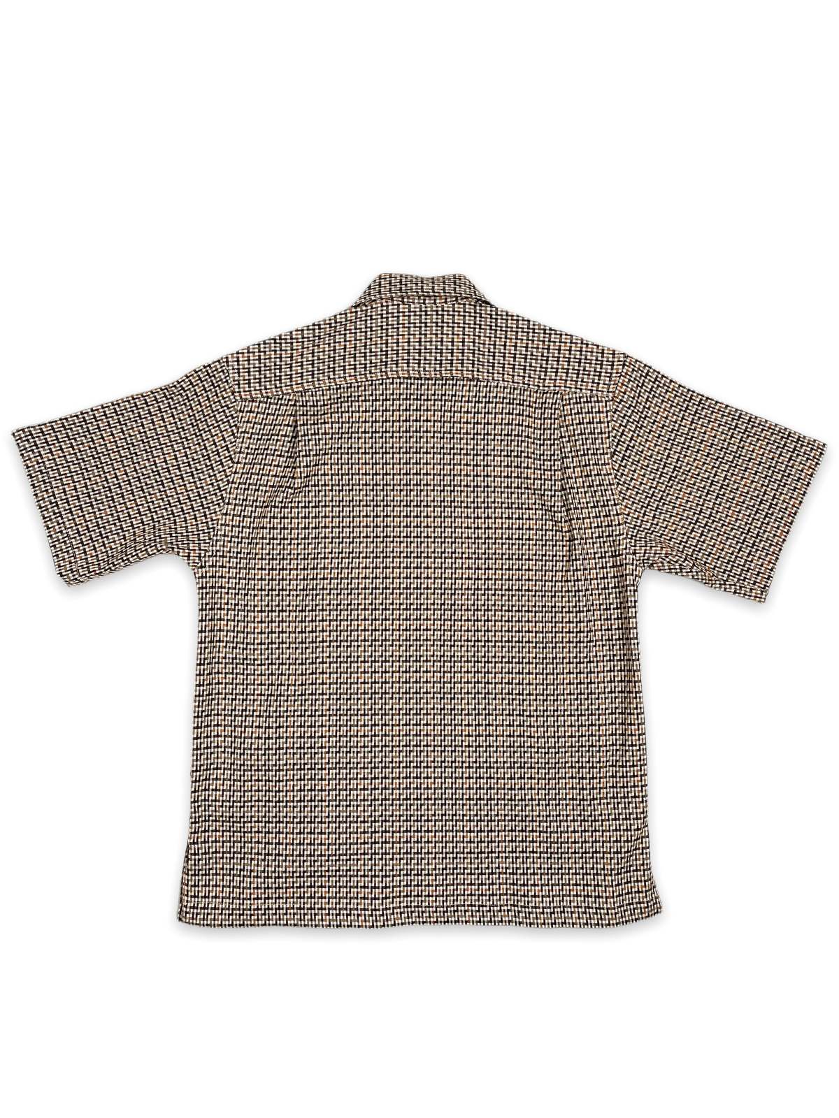 General Admission Quarter Zip Shirt - Beige Check - Image 2 of 2