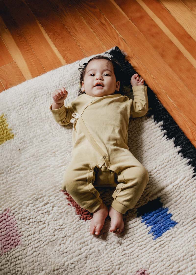 No Wrap Onesie - Mellow Yellow