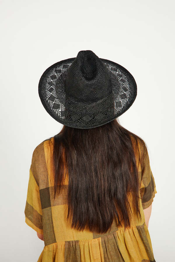 Wyeth Isla Hat - Black | Garmentory display picture 3