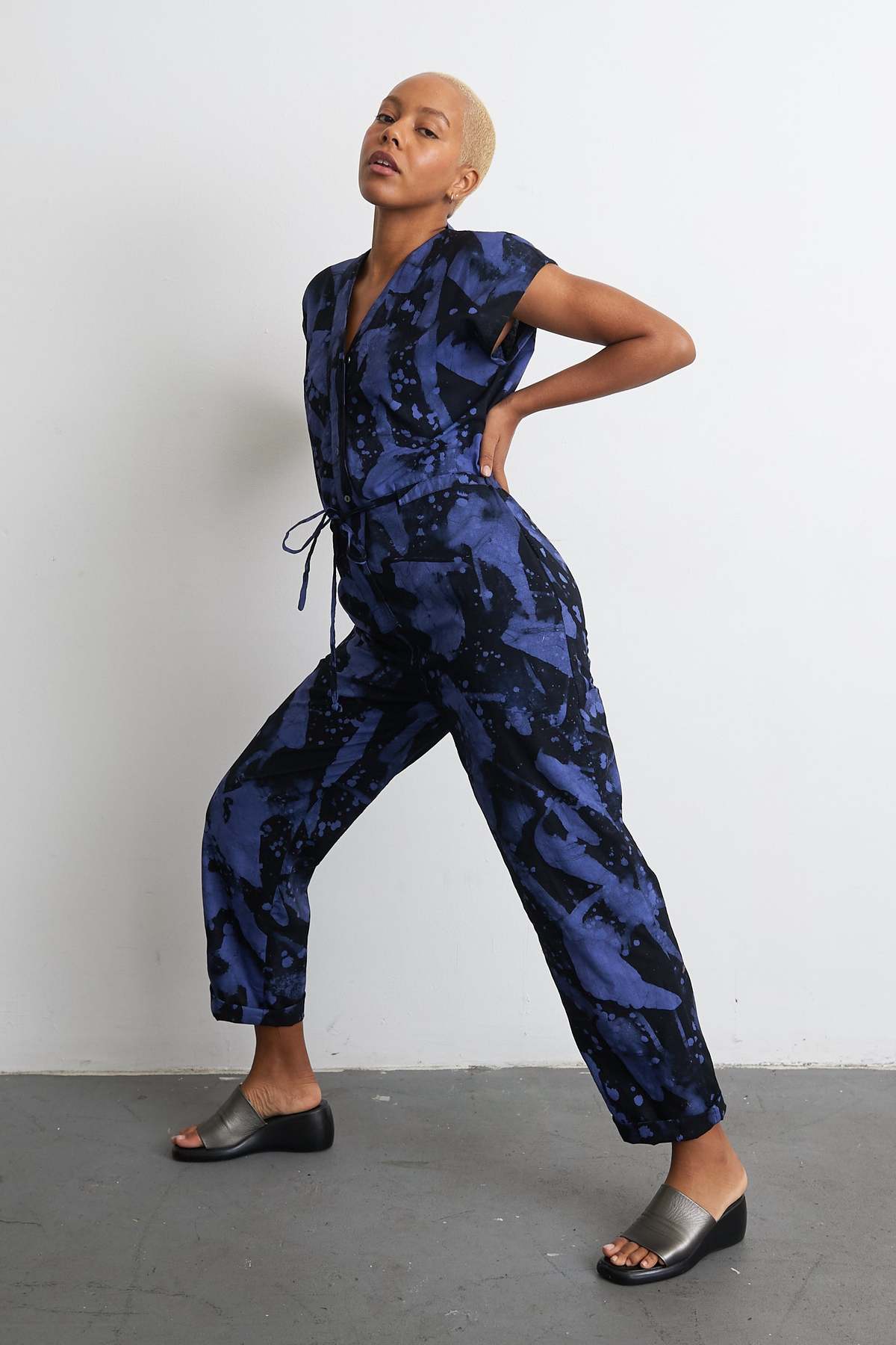 Osei-Duro Accra Jumpsuit - Rorschach | Garmentory