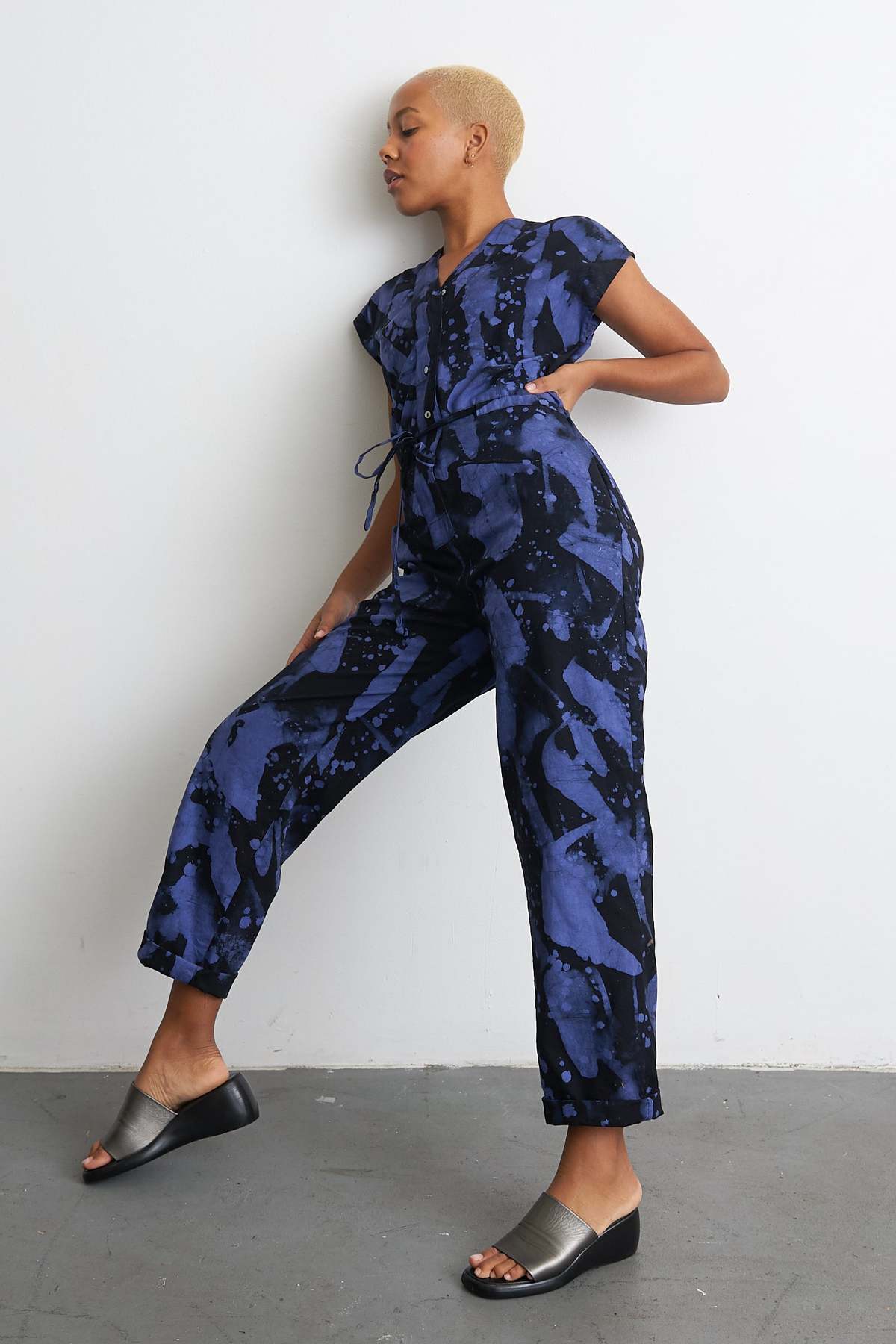 Osei-Duro Accra Jumpsuit - Rorschach | Garmentory