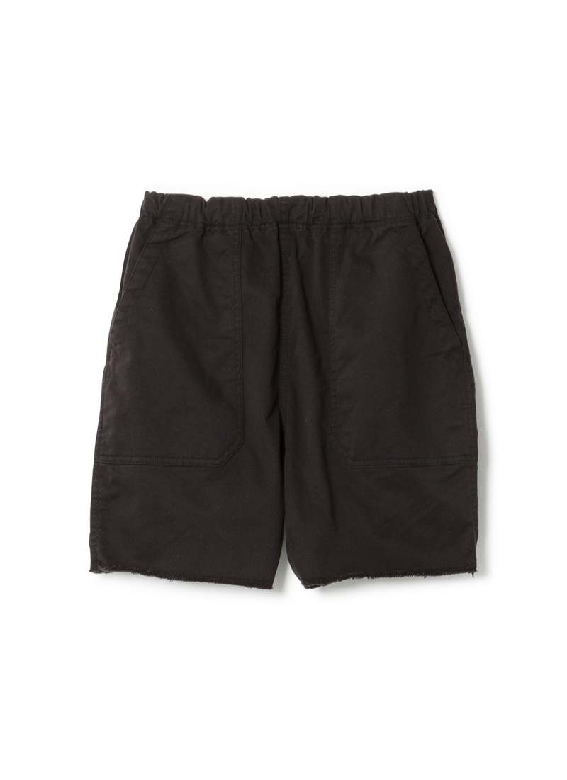 SANDINISTA MFG BC CHINO STRETCH EASY BAKER SHORTS - BLACK SANDINISTA MFG BC CHINO STRETCH EASY BAKER SHORTS - BLACK