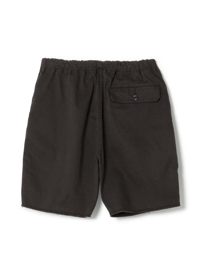 SANDINISTA MFG BC CHINO STRETCH EASY BAKER SHORTS - BLACK SANDINISTA MFG BC CHINO STRETCH EASY BAKER SHORTS - BLACK