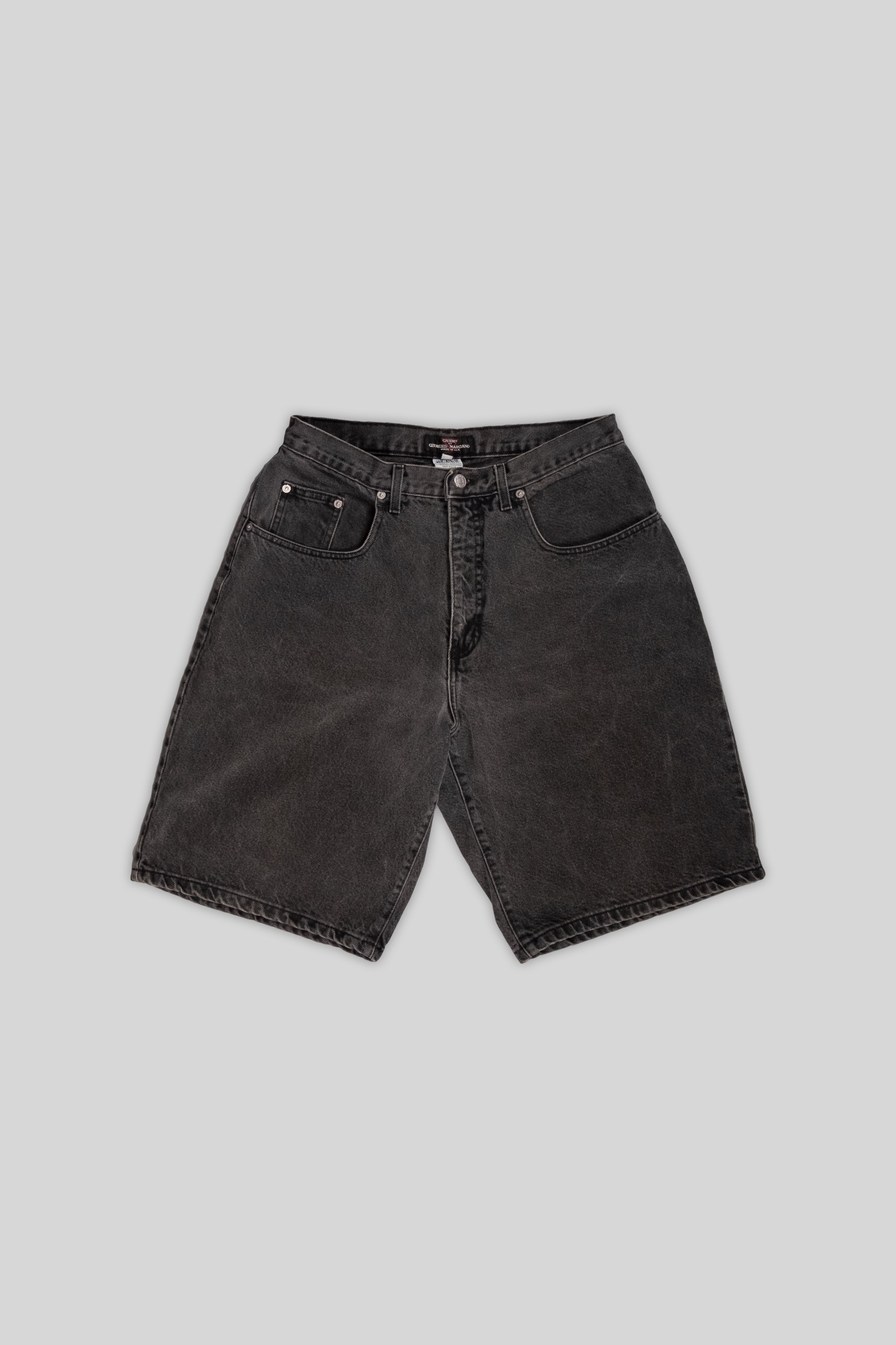 Guess Jean Shorts Black Garmentory