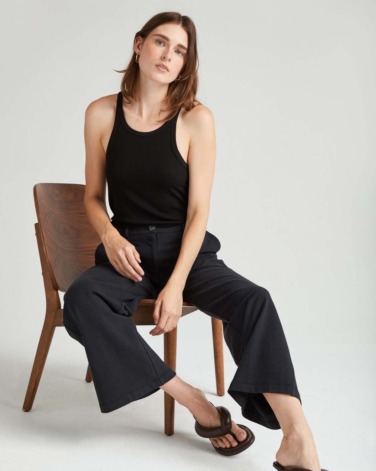 Richer Poorer Women's Rustic Cotton Wide Leg Trouser - Image 5 of 19