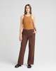Richer Poorer Women's Rustic Cotton Wide Leg Trouser - Thumbnail 7