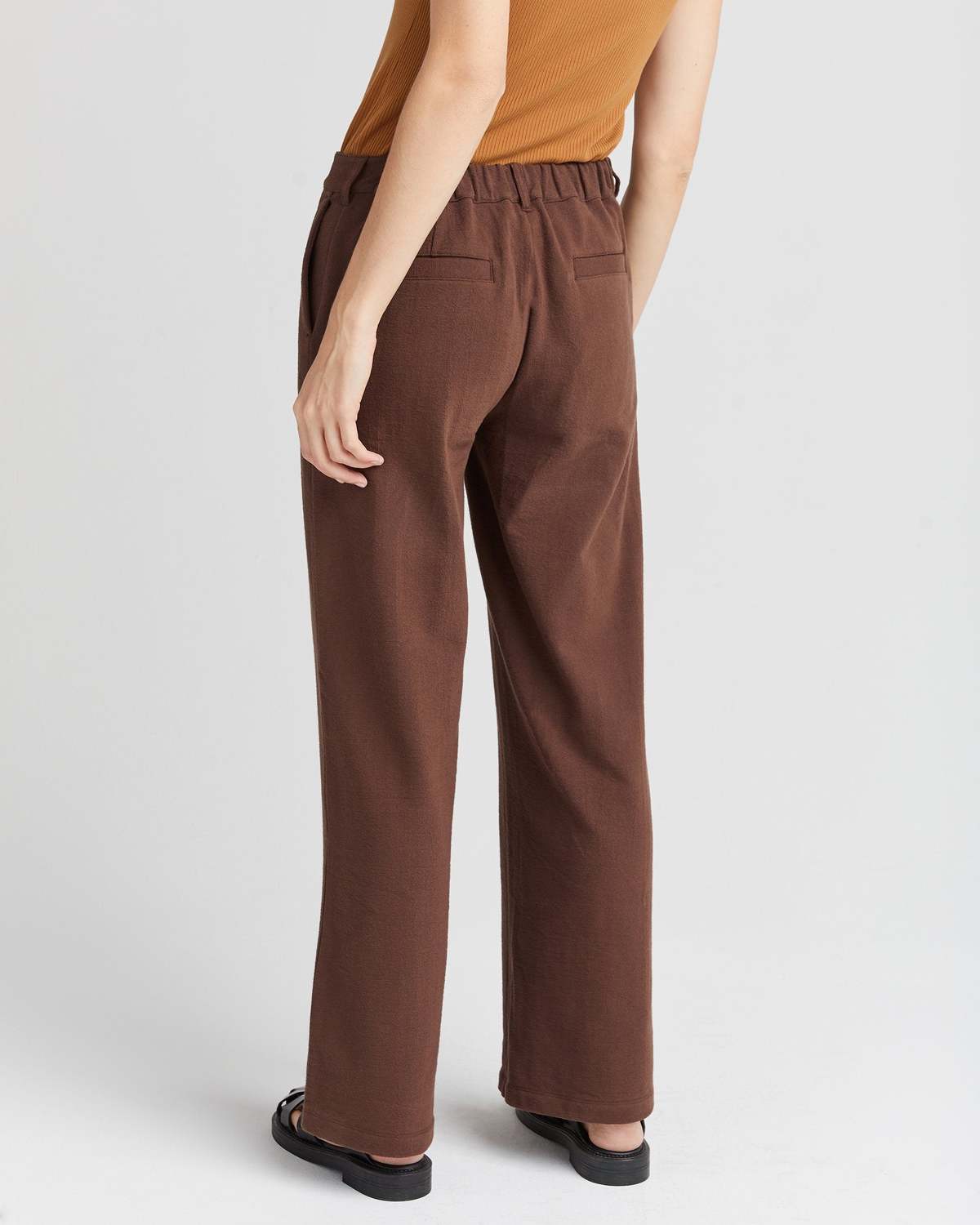Richer Poorer Women's Rustic Cotton Wide Leg Trouser - Image 9 of 19