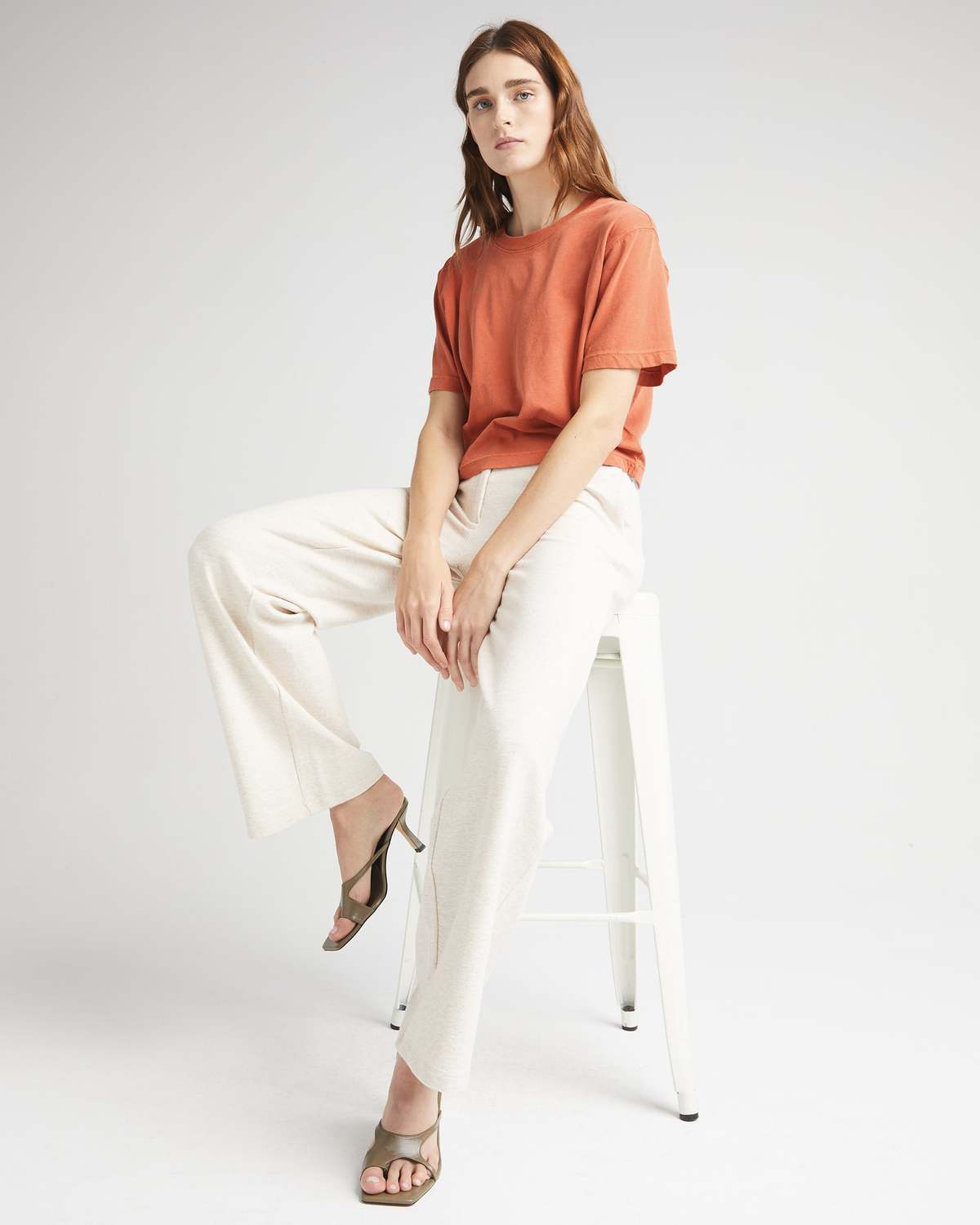 Richer Poorer Women's Rustic Cotton Wide Leg Trouser - Image 14 of 19