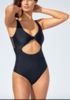 ALOJA one piece swimsuit Selfish Swimwear Nicole one piece - Black - Thumbnail 1