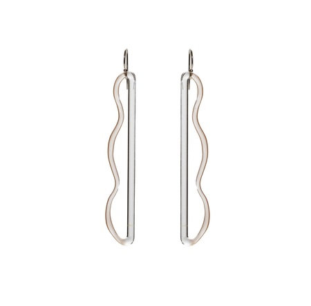 JANE D'ARENSBOURG MEDIUM OVAL ネックレス JANE D\u0027ARENSBOURG STERLING CIRCLE OVAL - CLEAR GLASS | Garmentory