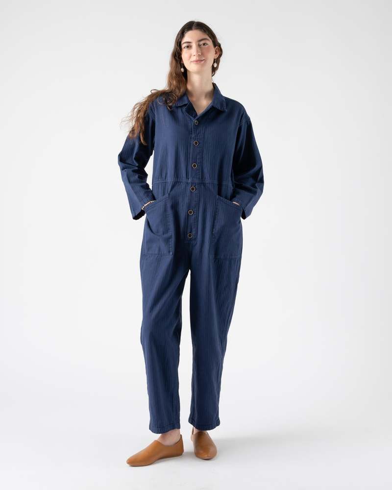 【Jancidium】AMERI JUMP SUITS ネイビー jancidium AMERI JUMP SUITS NAVY