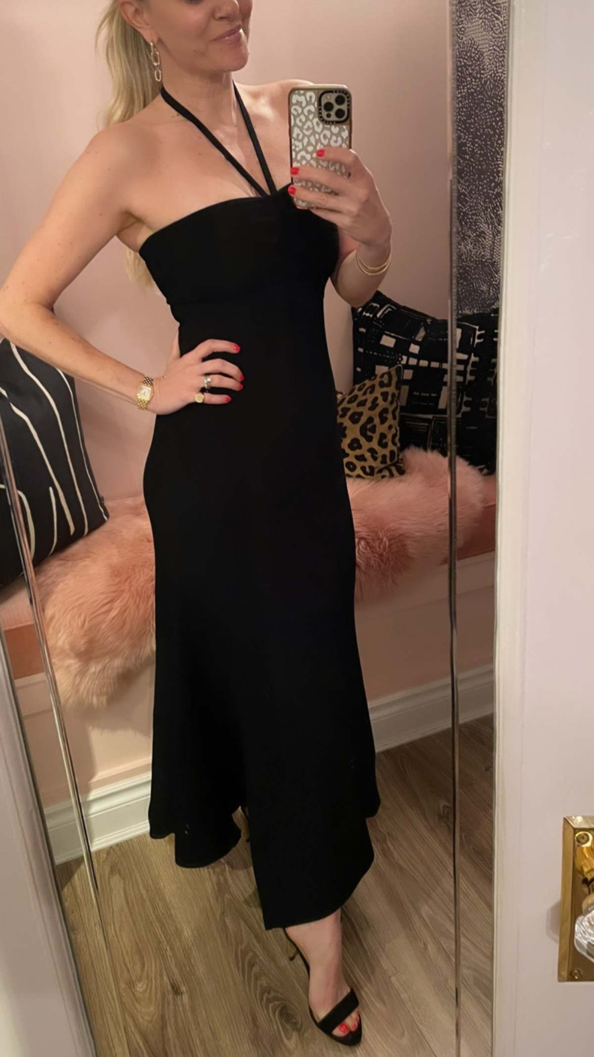 alc black halter dress A.L.C. Lucie Mini Dress in Black, Size 12