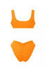 Montce Melon Micro Rib Ky One Piece - Orange - Thumbnail 3
