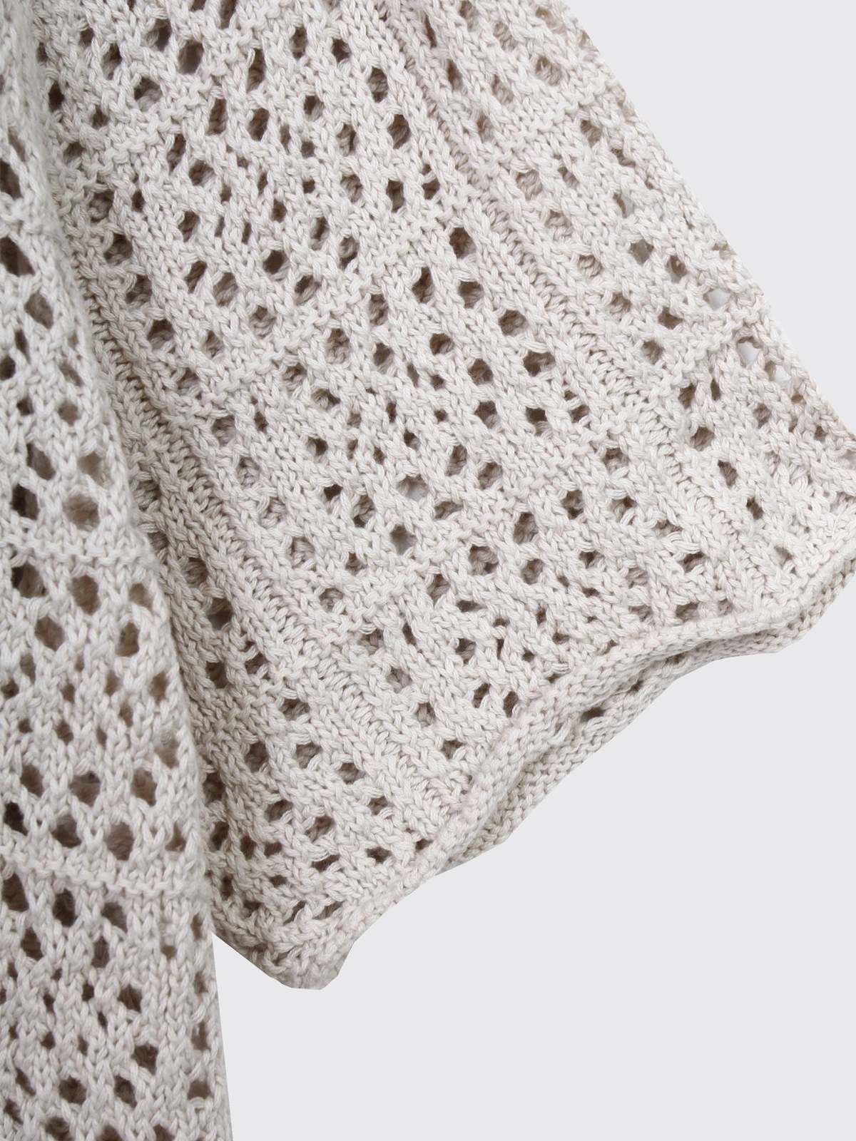 Stussy Crochet Shirt - Natural | Garmentory