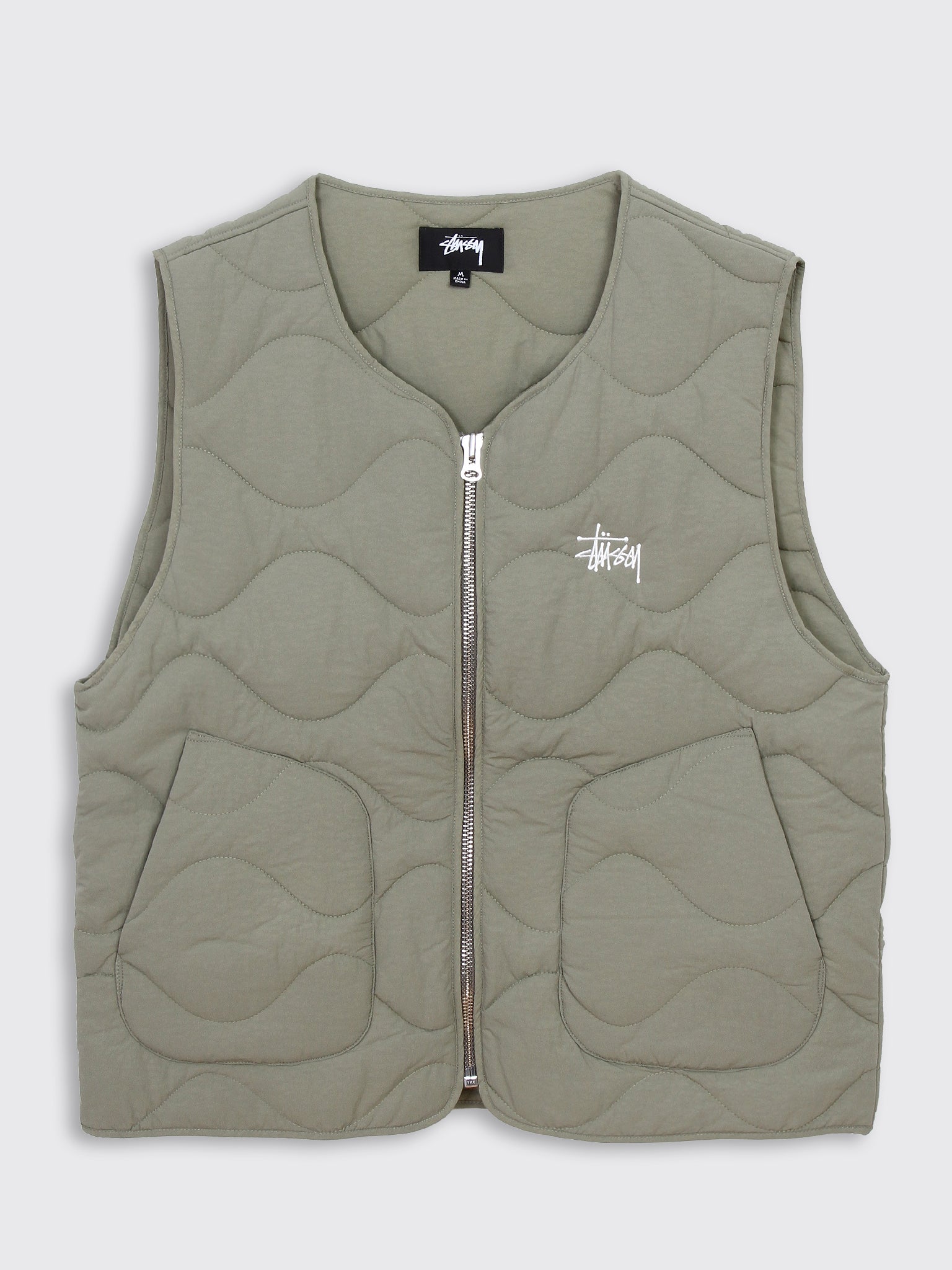 stussy recycled nylon liner vest Sサイズ Stussy Recycled Nylon 