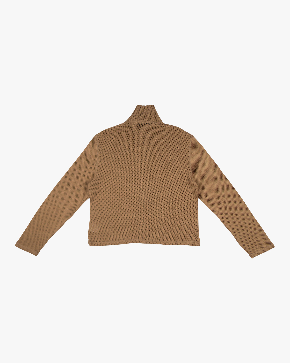 Our Legacy Shrunken Fullzip Polo - Brown | Garmentory