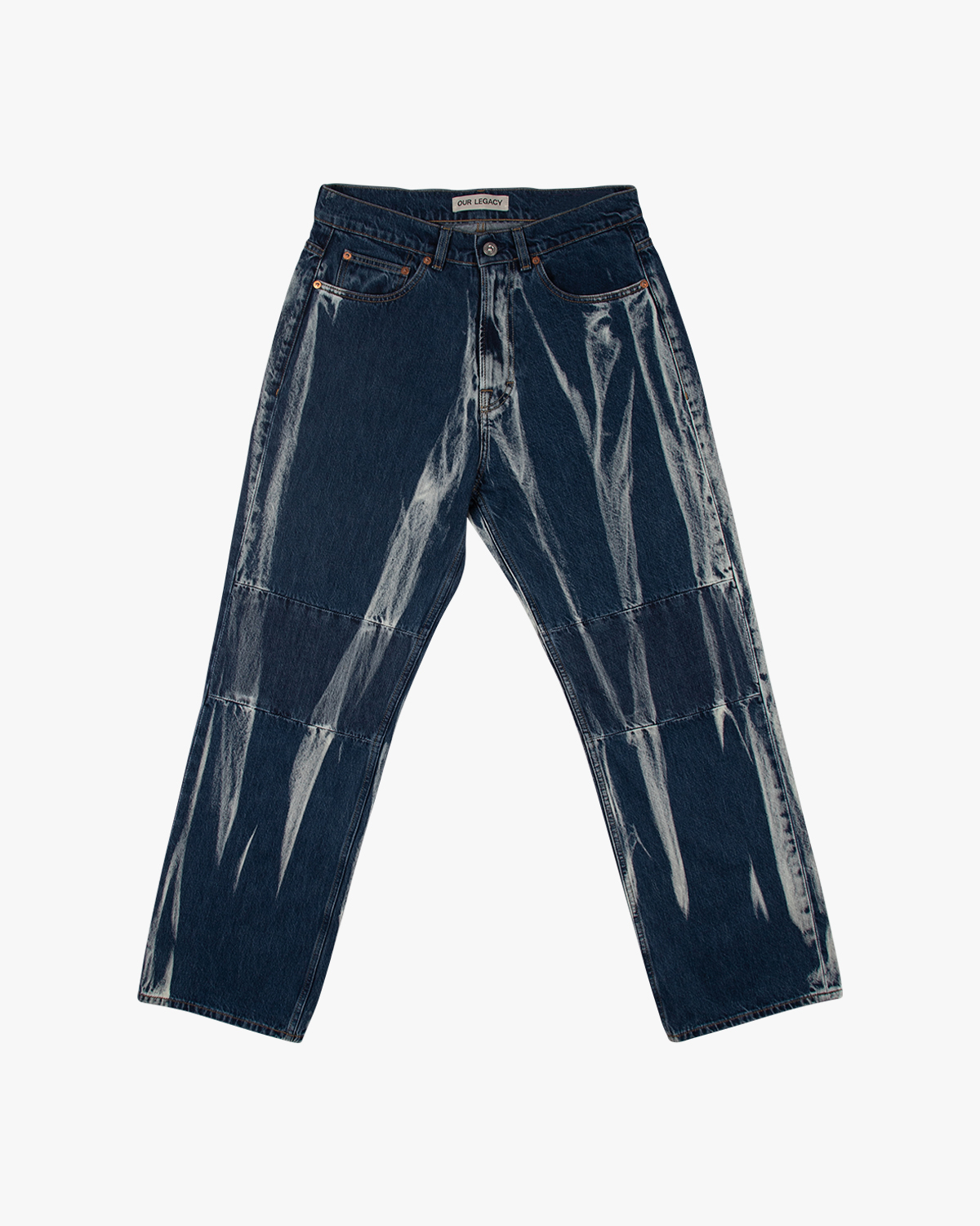 Our Legacy Extended Third Cut Jeans - Glass Bleach Denim | Garmentory