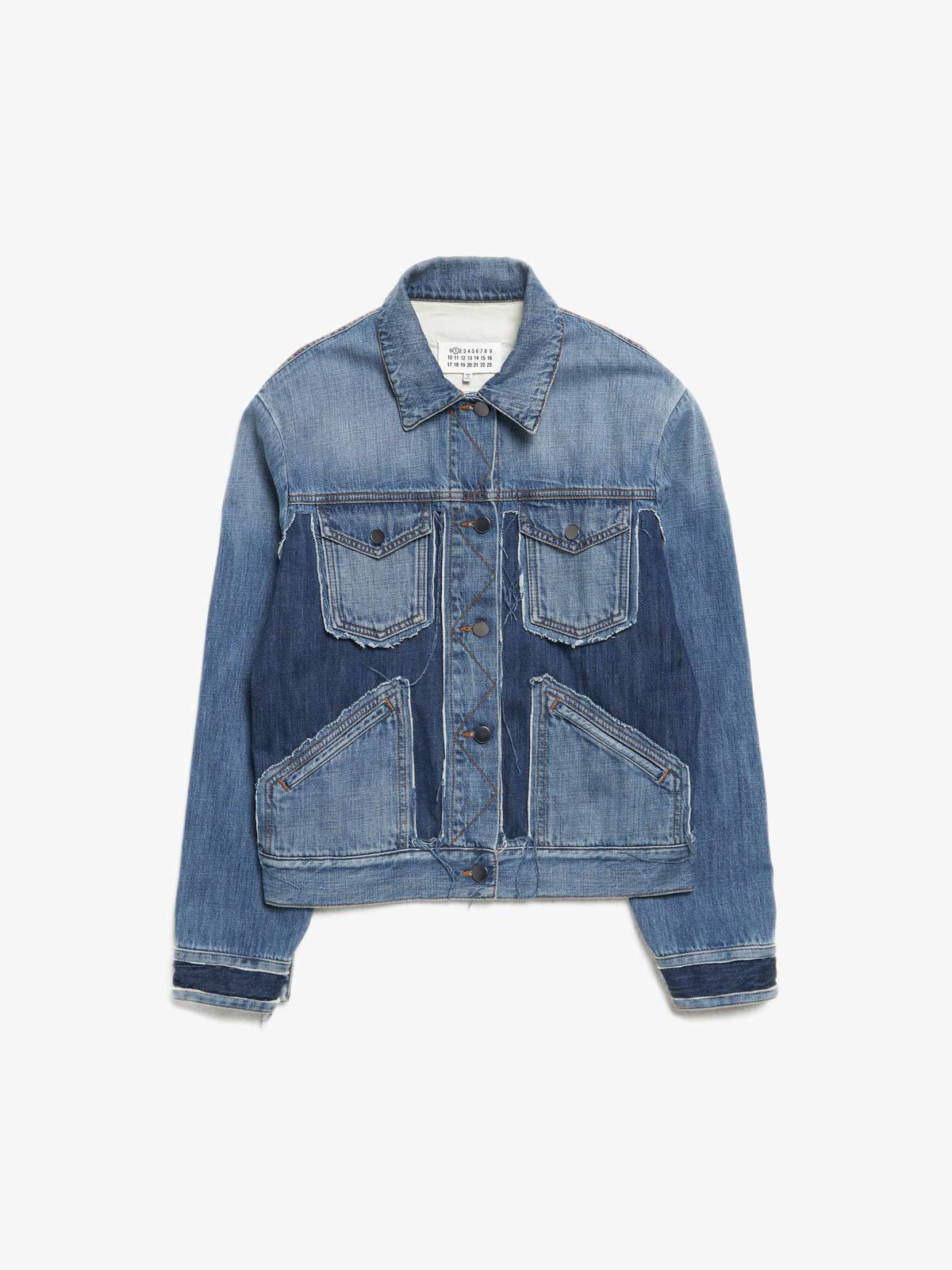 Pre - Loved] Maison Margiela W Patchwork and Raw Hem