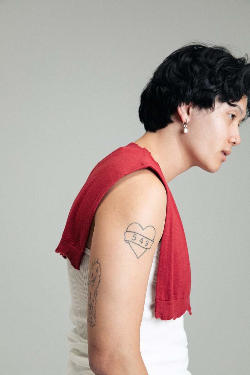 TAKAHIROMIYASHITA The Soloist. Crew Neck Dickie - Red