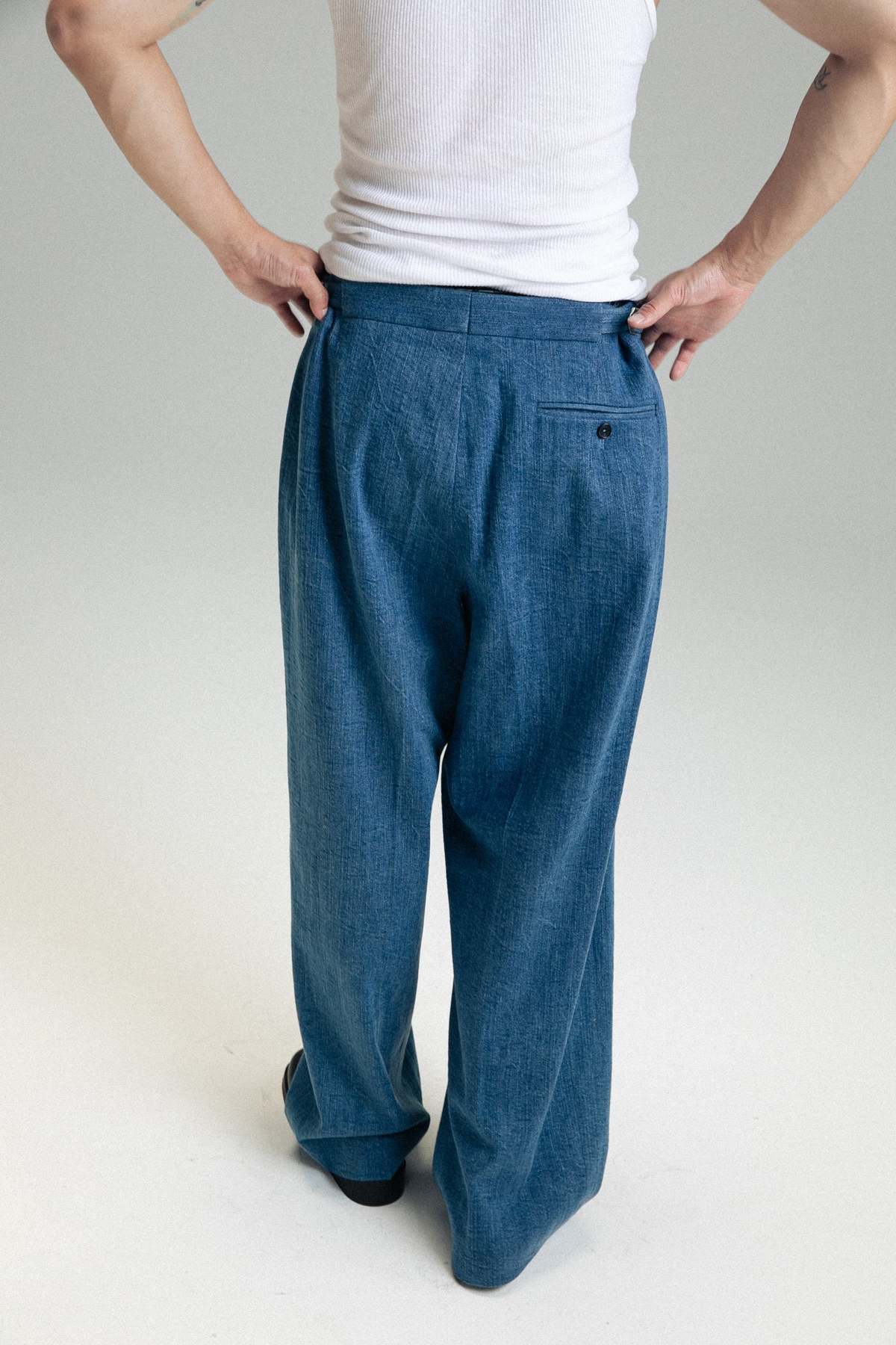 SECOND/LAYER Denim Saico Trouser | Garmentory