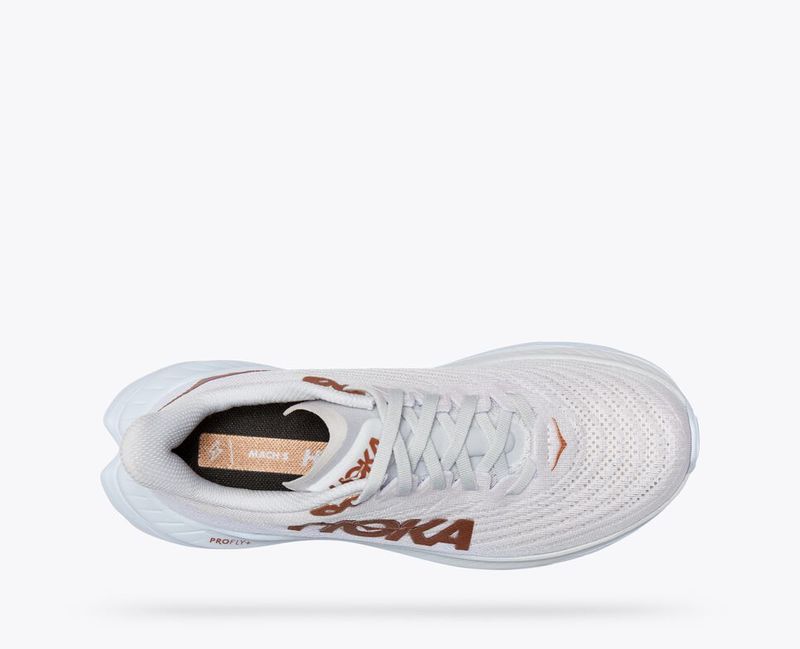 Hoka One One Womens Sneakers - White/Copper