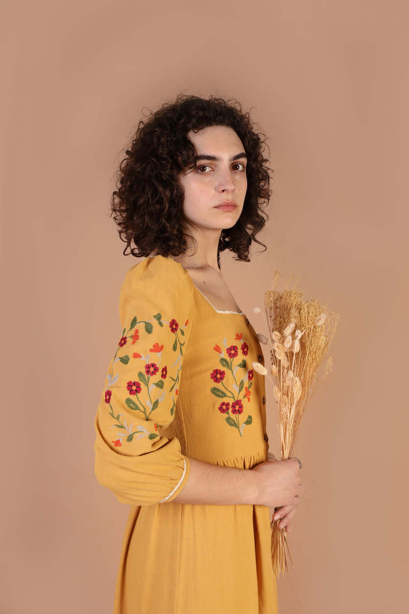 Meadows Ixora Dress - Caramel | Garmentory