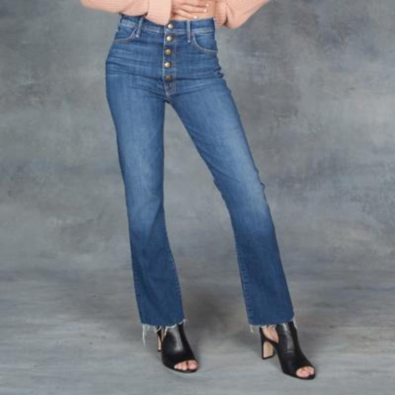 マザー】HUSTLER SNAP DOWN ANKLE FRAY Mother Denim Mother Hustler