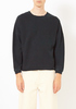 Olderbrother Black Indigo Anti Fit Crew Neck Sweatshirt  - Thumbnail 1