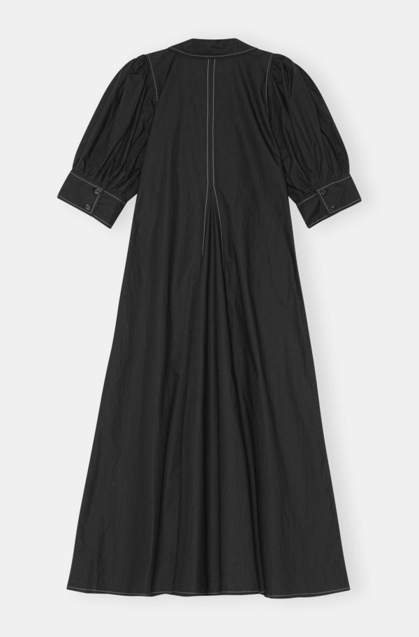 GANNI　Cotton Poplin Maxi Dress Ganni Cotton-Poplin Maxi Dress - EU 34/UK 6 | Coggles