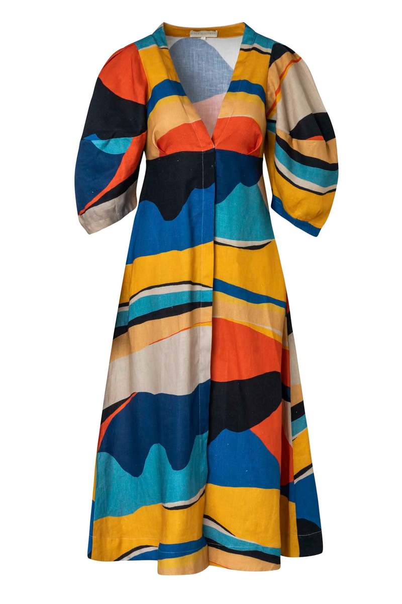 CALA DE LA CRUZ Nane Dress - Terramulti