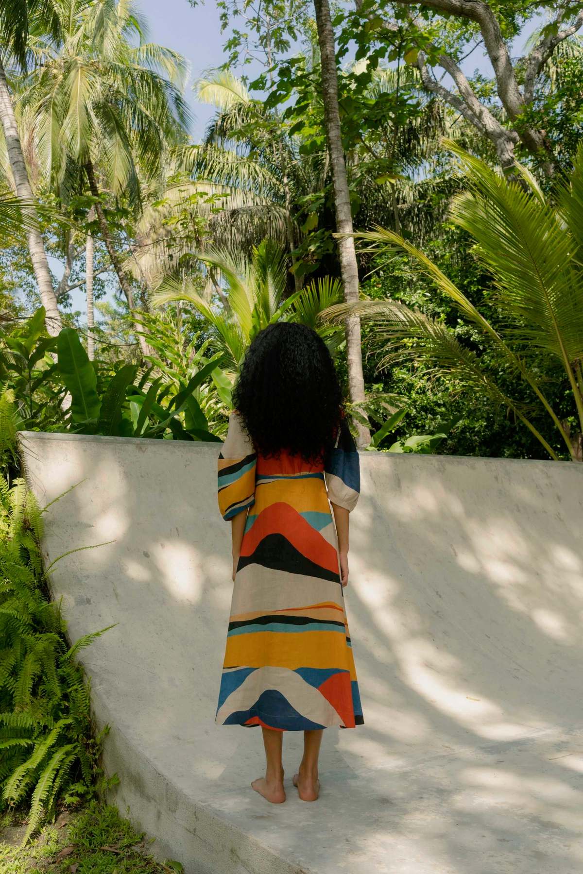 CALA DE LA CRUZ Nane Dress - Terramulti - Image 3 of 6