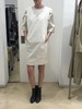 By Malene Birger Gollania Shift Dress - Cream Snow - Thumbnail 7