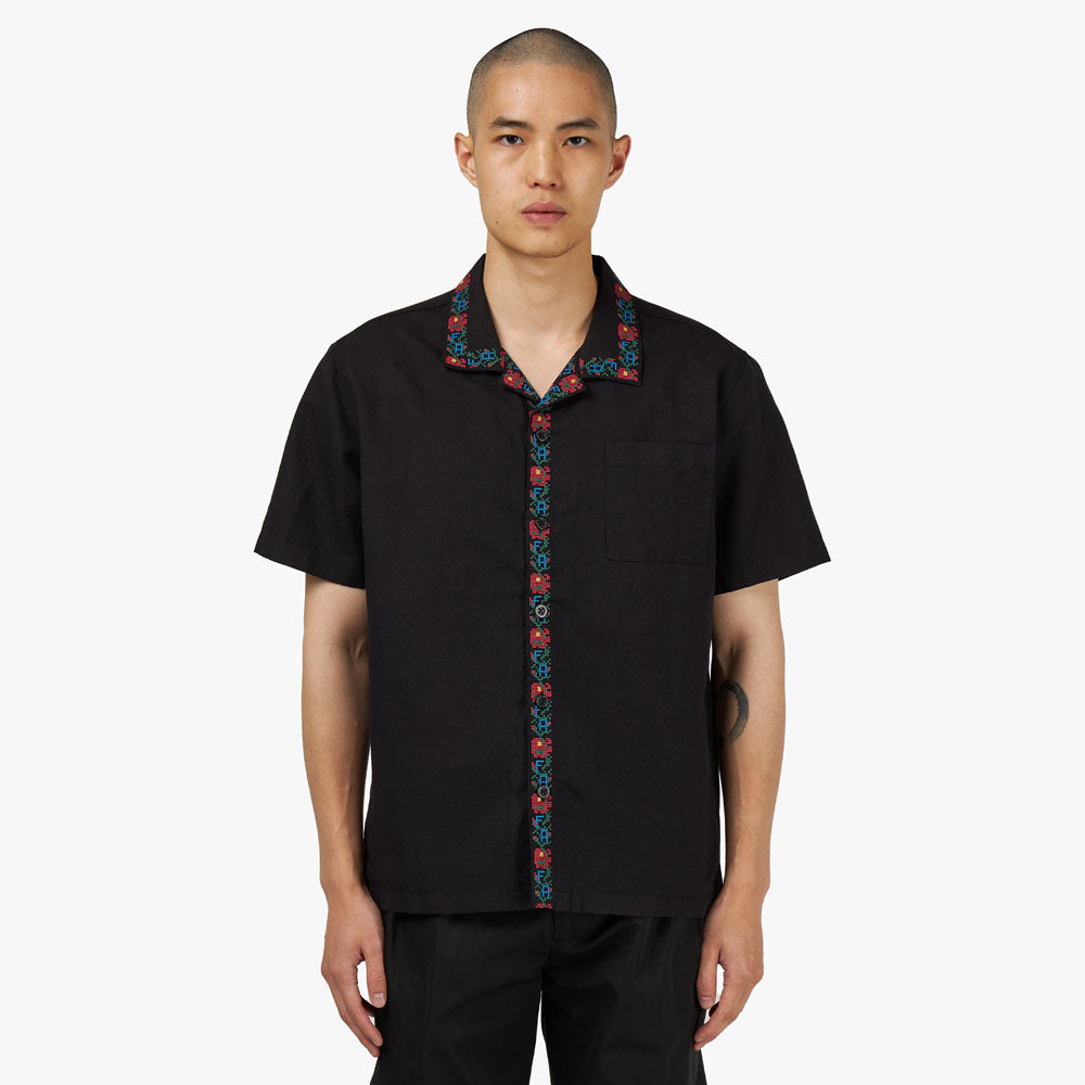 Fucking Awesome Line Tetris Club Shirt - Black | Garmentory