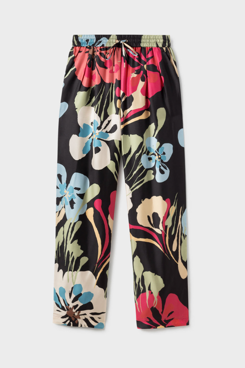 Twill Slouch Pants Pine main image 1