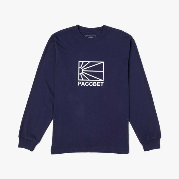 Rassvet (PACCBET) Logo Long Sleeve T-shirt - Navy | Garmentory