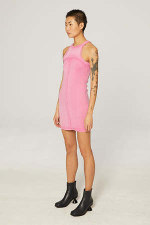 nike air seamless dress pink