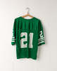 Vintage Russell Athletic Falcons Football Jersey - Green - Thumbnail 2