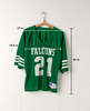 Vintage Russell Athletic Falcons Football Jersey - Green - Thumbnail 5