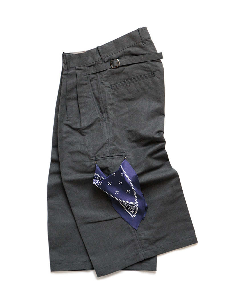 専用 KAPITAL / cotton linen amish pants M KAPITAL linen stripe easy beach go pants brand new made in