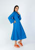 Odeeh Shirt Dress - Caribbean Blue - Thumbnail 1
