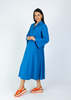 Odeeh Shirt Dress - Caribbean Blue - Thumbnail 3
