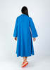 Odeeh Shirt Dress - Caribbean Blue - Thumbnail 4