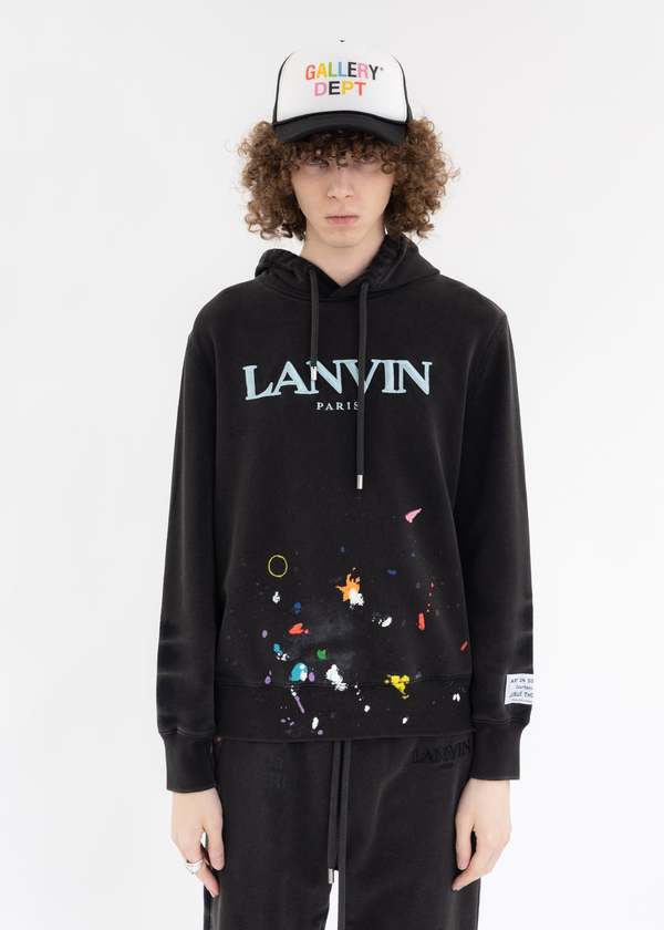 Lanvin X Gallery Dept Hoodie - Black | Garmentory
